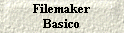 Filemaker 
 Basico